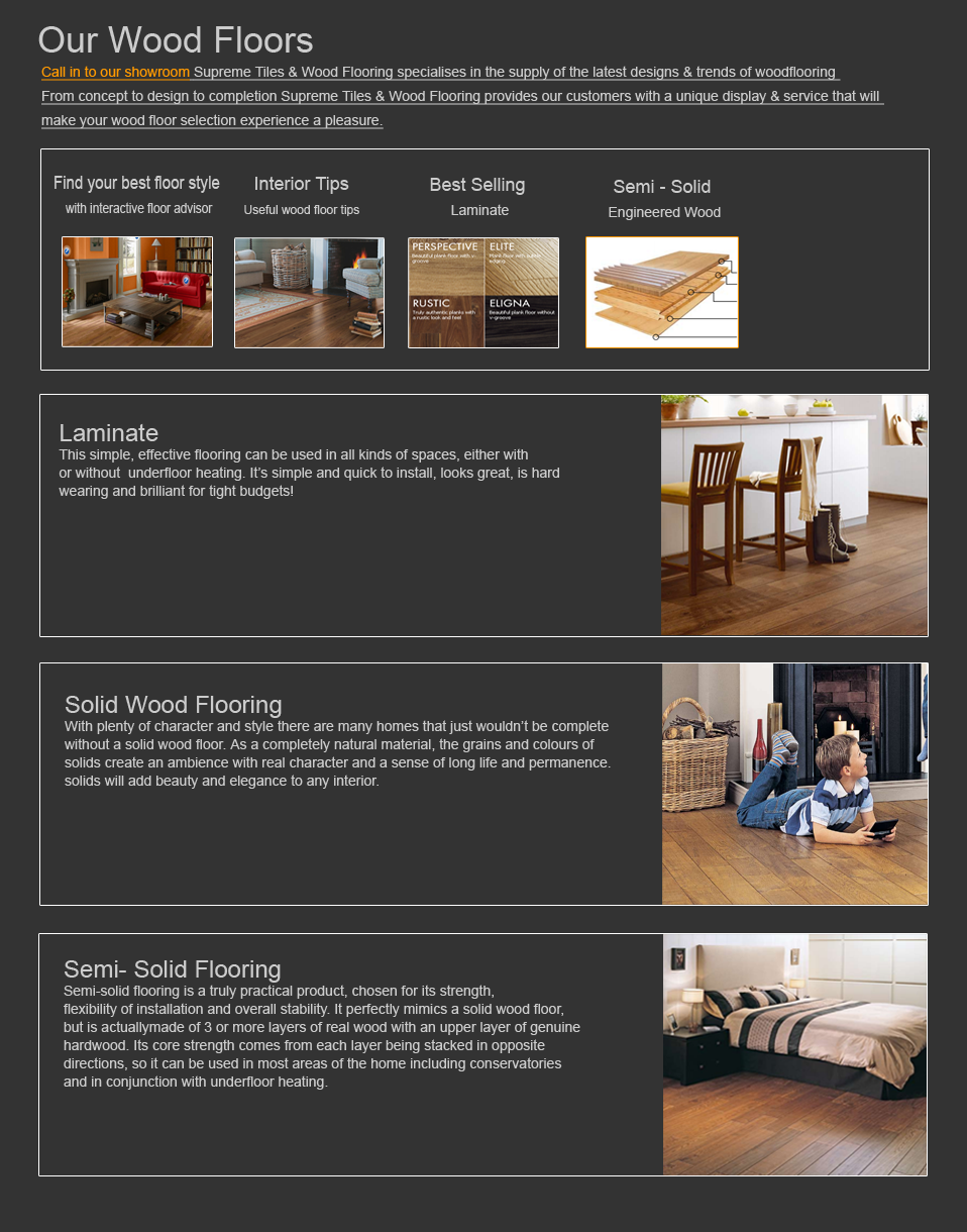 supreme tiles & wood floors cork